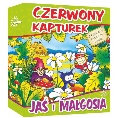 Abino Gra Czerwony Kapturek - Jaś i Małgosia