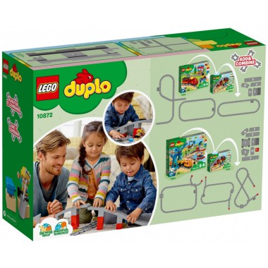 LegoPolska Klocki DUPLO Tory kolejowe i wiadukt