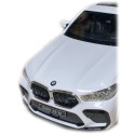 COIL Zdalnie sterowany samochód auto RC pilot BMW X6 M LED 1:14 pojazd biały