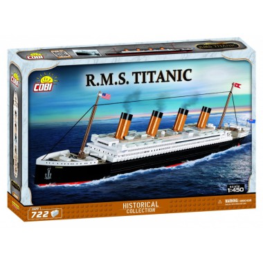 Cobi Klocki 722 elementów RMS Titanic 1:450