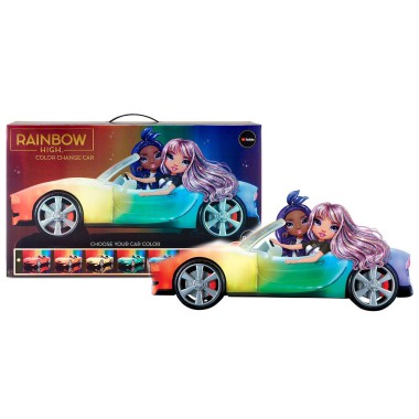 AUTO SAMOCHÓD Rainbow High Color Change Car