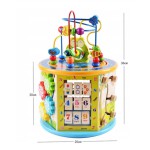 COIL Labirynt drewniana edukacyjna przeplatanka kostka XXL montessori układanka sorter COIL Labirynt drewniana edukacyjna przeplatanka kostka XXL montessori układanka sorter