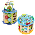 COIL Labirynt drewniana edukacyjna przeplatanka kostka XXL montessori układanka sorter COIL Labirynt drewniana edukacyjna przeplatanka kostka XXL montessori układanka sorter