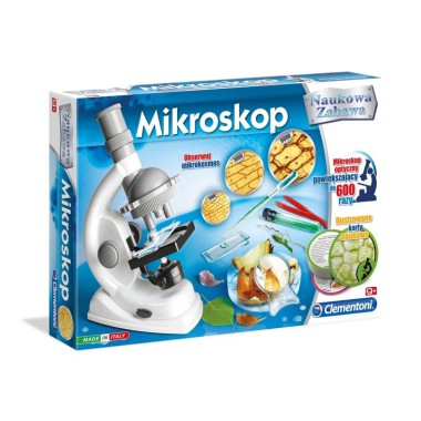 Clementoni MIKROSKOP EDUKACYJNY DLA DZIECI CLEMENTONI