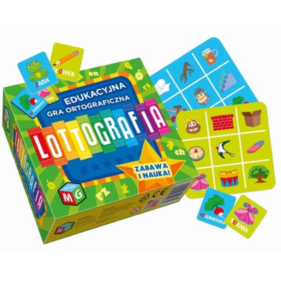 LOTTOGRAFIA EDUKACYJNA GRA NAUKA ORTOGRAFICZNA