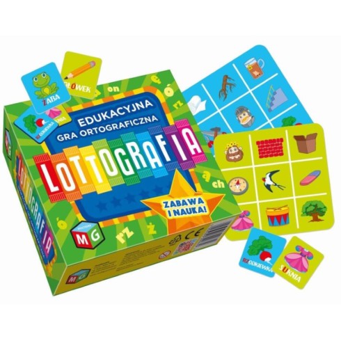 LOTTOGRAFIA EDUKACYJNA GRA NAUKA ORTOGRAFICZNA