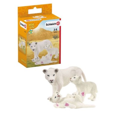 Schleich Figurki Lwica z mlodymi