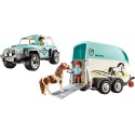 Playmobil Samochód z przyczepą dla kucyka 70511