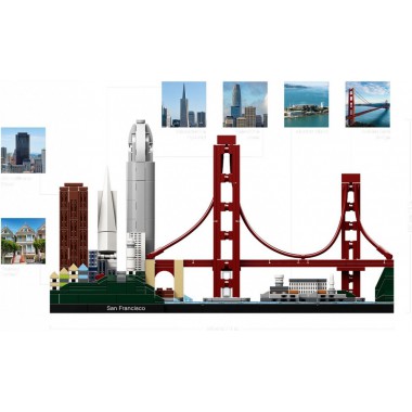 LegoPolska Klocki Architecture San Francisco