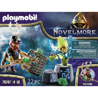 PLAYMOBIL Violet Vale - Czarodziej roślin 70747