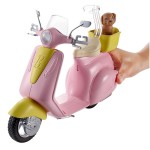 Mattel Barbie Skuter ze szczeniaczkiem Mattel Barbie Skuter ze szczeniaczkiem