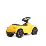 COIL Jeździk autko dla dzieci Porsche 911 Turbo S duży samochód auto klakson żółty COIL Jeździk autko dla dzieci Porsche 911 Turbo S duży samochód auto klakson żółty