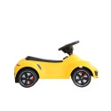 COIL Jeździk autko dla dzieci Porsche 911 Turbo S duży samochód auto klakson żółty