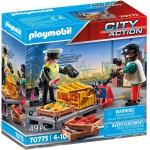 Playmobil Klocki Kontrola celna 70775 Playmobil Klocki Kontrola celna 70775