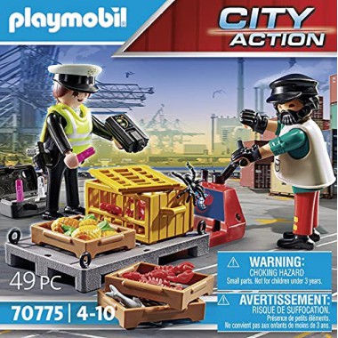 Playmobil Klocki  Kontrola celna 70775