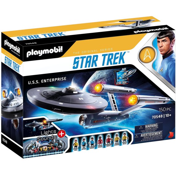 PLAYMOBIL 70548 Star Trek U.S.S. Enterprise NCC-17