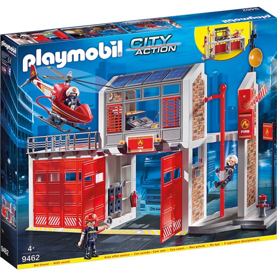 PLAYMOBIL CITY ACTION DUŻA REMIZA STRAŻACKA 9462