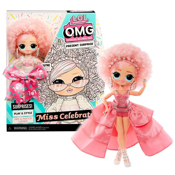 LALKA OMG LOL PRESENT URODZINOWA MISS CELEBRATE