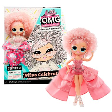 LALKA OMG LOL PRESENT URODZINOWA MISS CELEBRATE