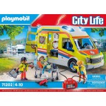 Playmobil Karetka pogotowia światło dźwięk 71202 Playmobil Karetka pogotowia światło dźwięk 71202