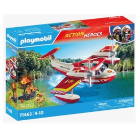 PLAYMOBIL KLOCKI SAMOLOT STRAŻY POŻARNEJ 71463