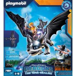 PLAYMOBIL Dragons Nine Realms: Thunder &ampamp Tom 71081