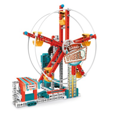 Clementoni Zestaw konstrukcyjny Laboratorium Mechaniki Lunapark 2.0
