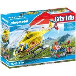 Playmobil Helikopter ratunkowy klocki zestaw 71203 Playmobil Helikopter ratunkowy klocki zestaw 71203