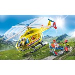 Playmobil Helikopter ratunkowy klocki zestaw 71203 Playmobil Helikopter ratunkowy klocki zestaw 71203