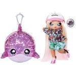 Lalka Krysta Splash i Delfin w balonie z konfetti Seria Cekinowa Lalka Krysta Splash i Delfin w balonie z konfetti Seria Cekinowa