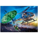 Playmobil Policja Śmigłowiec Ucieczka ze spadochronem 70569 Playmobil Policja Śmigłowiec Ucieczka ze spadochronem 70569