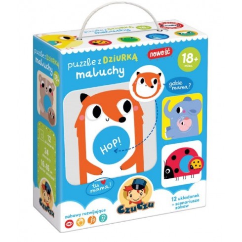 Czuczu Puzzle z dziurką Maluchy Czuczu Puzzle z dziurką Maluchy
