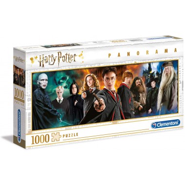 Clementoni 61883 Harry Potter panoramiczne puzzle. 1000 części