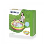 Bestway Basen dmuchany Trzy kolory 102 x 25 cm