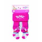 ZAPF Rajstopki Baby Born 2-pak