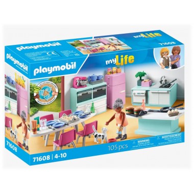 Playmobil Kuchnia z jadalnią 71608
