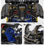 COIL Klocki konstrukcyjne zestaw 4082 elementów mega duży auto sportowe COIL Klocki konstrukcyjne zestaw 4082 elementów mega duży auto sportowe
