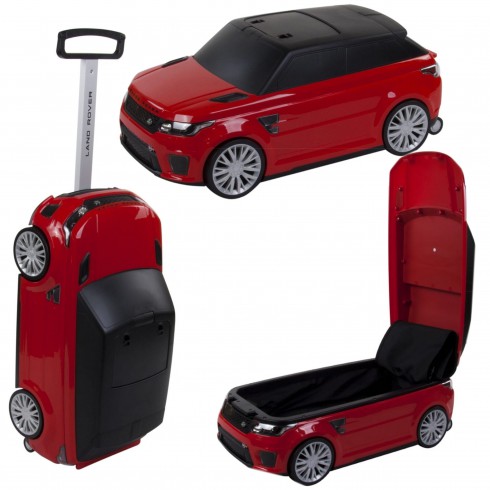 COIL Walizka Jeździk 3W1 Land Range Rover Auto samochód dla dzieci czerwony COIL Walizka Jeździk 3W1 Land Range Rover Auto samochód dla dzieci czerwony