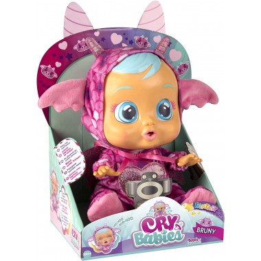 TM TOYS Lalka Laleczka Cry Babies BRUNY