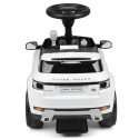 COIL Jeździk chodzik pchacz 3w1 samochód Range Rover Evoque samochód duży dla dzieci biały