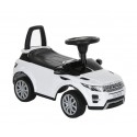 COIL Jeździk chodzik pchacz 3w1 samochód Range Rover Evoque samochód duży dla dzieci biały