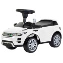 COIL Jeździk chodzik pchacz 3w1 samochód Range Rover Evoque samochód duży dla dzieci biały