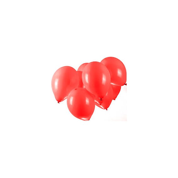 Balony pastelowe czerwone &ampamp216 27 cm