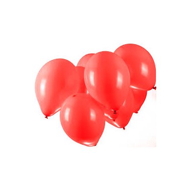 Balony pastelowe czerwone &ampamp216 27 cm