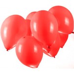 Balony pastelowe czerwone &ampamp216 27 cm