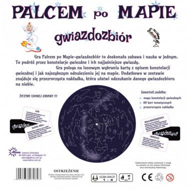 Abino Gra Palcem po mapie - Gwiazdozbiór
