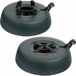 COIL Stojak pod choinkę PREMIUM solidny ciężki choinkowy duży do drzewka max 2.7m podstawka z automatycznym mechanizmem ziel