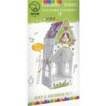 Monumi Kolorowanka-Składanka MINI Domek ul. Marchewkowe Pole 3