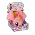 MASKOTKA MAGNETYCZNA BUNNIES FRIENDS PLUSZOWY PTASZEK JASNORÓŻOWY