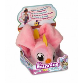 MASKOTKA MAGNETYCZNA BUNNIES FRIENDS PLUSZOWY PTASZEK JASNORÓŻOWY